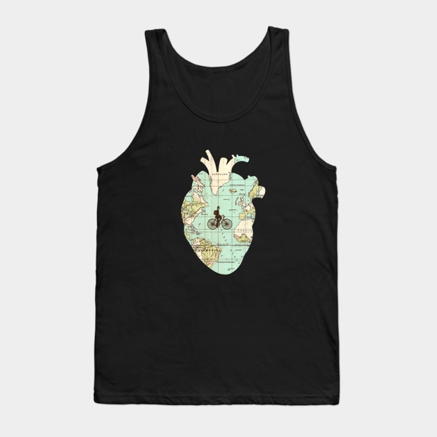 Follow Your Heart Tank Top by enkeldika2